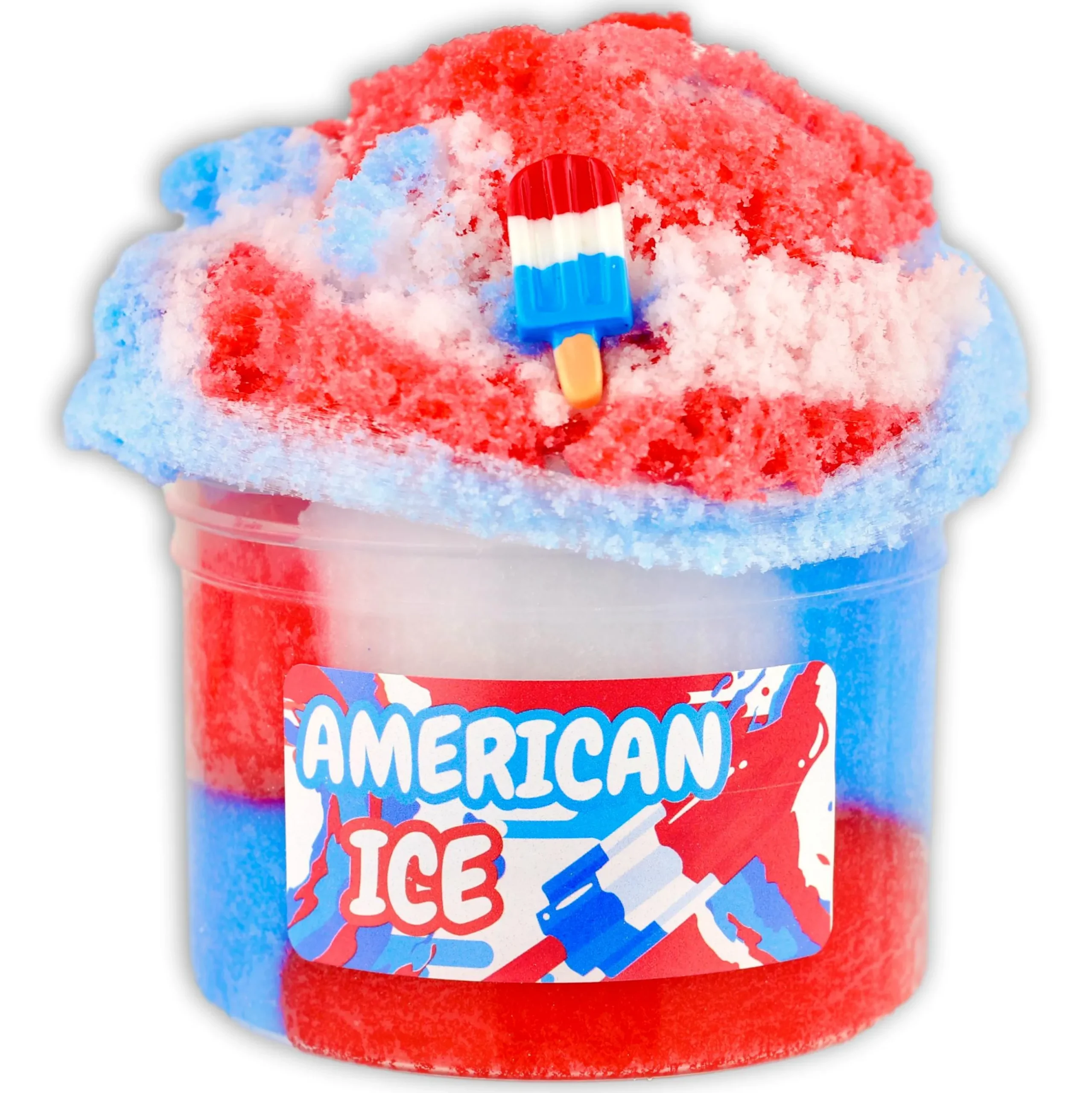 Cloud Slime|Clear Base Slime>Dope Slime American Ice
