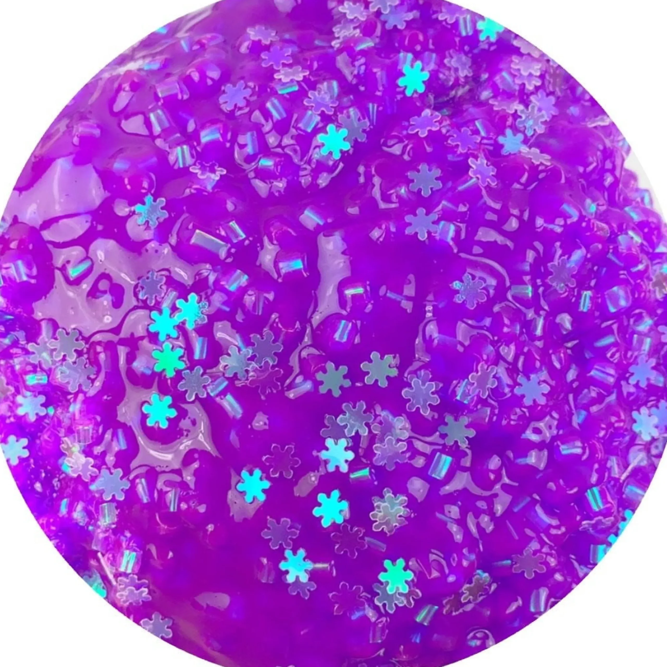 Beaded Slime|Bingsu Slime>Dope Slime Amethyst Frostbite