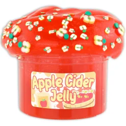 Clear Base Slime|Unique Textured Slime>Dope Slime Apple Cider Jelly