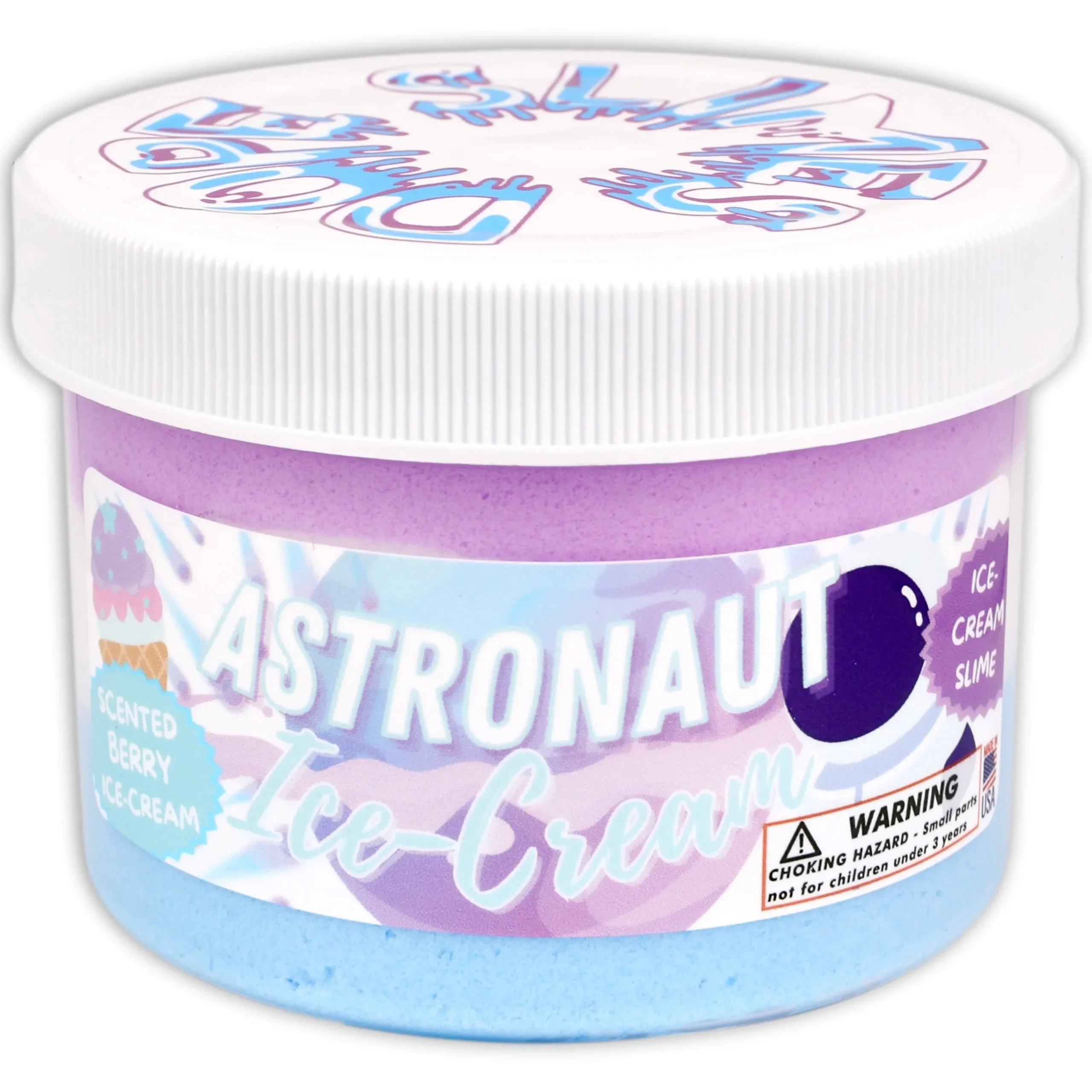Unique Textured Slime>Dope Slime Astronaut Ice-Cream