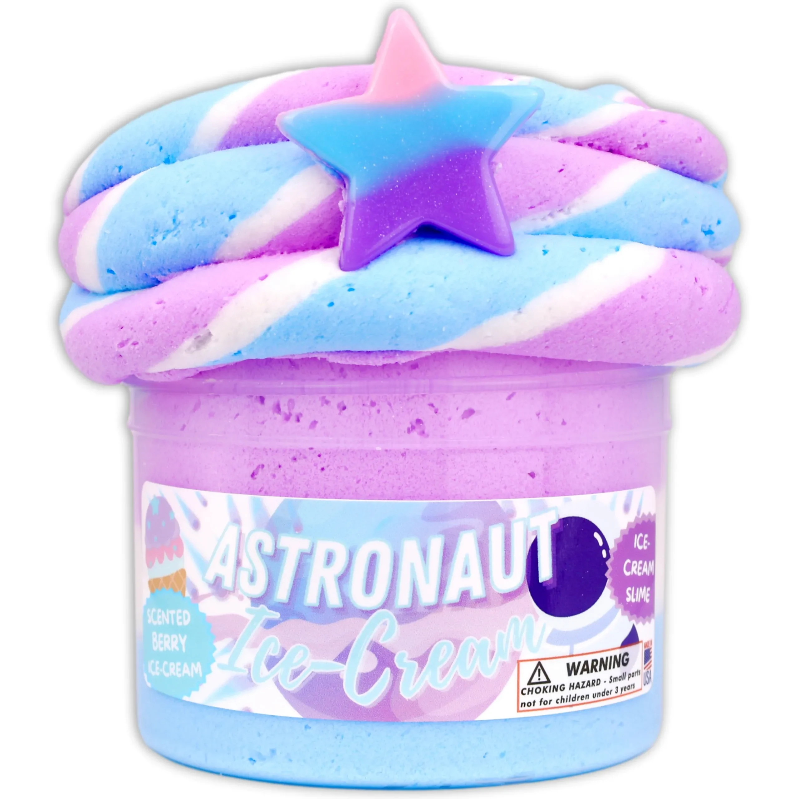 Unique Textured Slime>Dope Slime Astronaut Ice-Cream