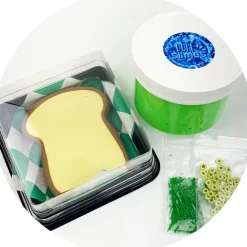 Butter Slime|Premade Slime Kits>Dope Slime Avocado Toast DIY