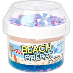 Butter Slime|Clear Base Slime>Dope Slime Beach Breeze