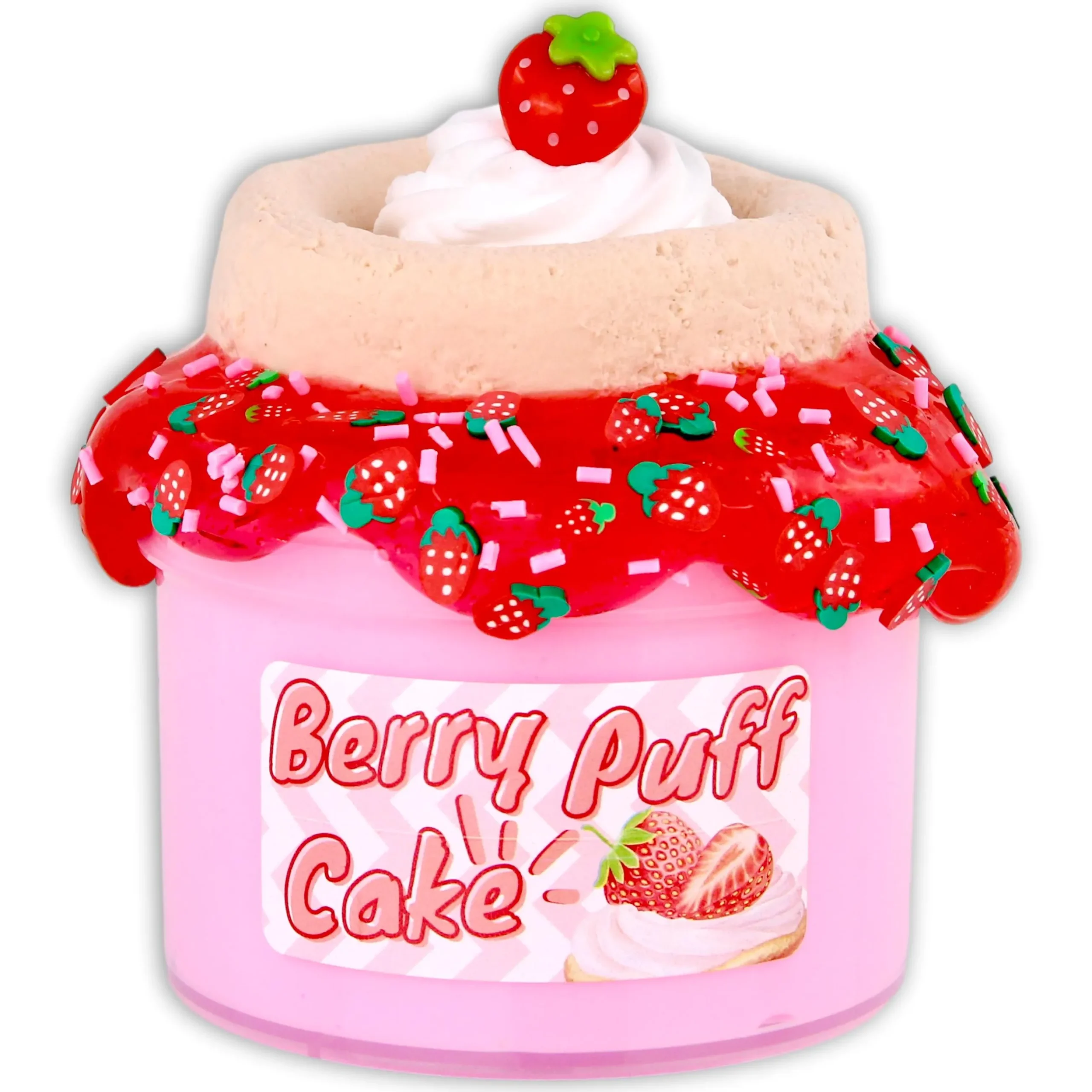 Premade Slime Kits>Dope Slime Berry Puff Cake DIY