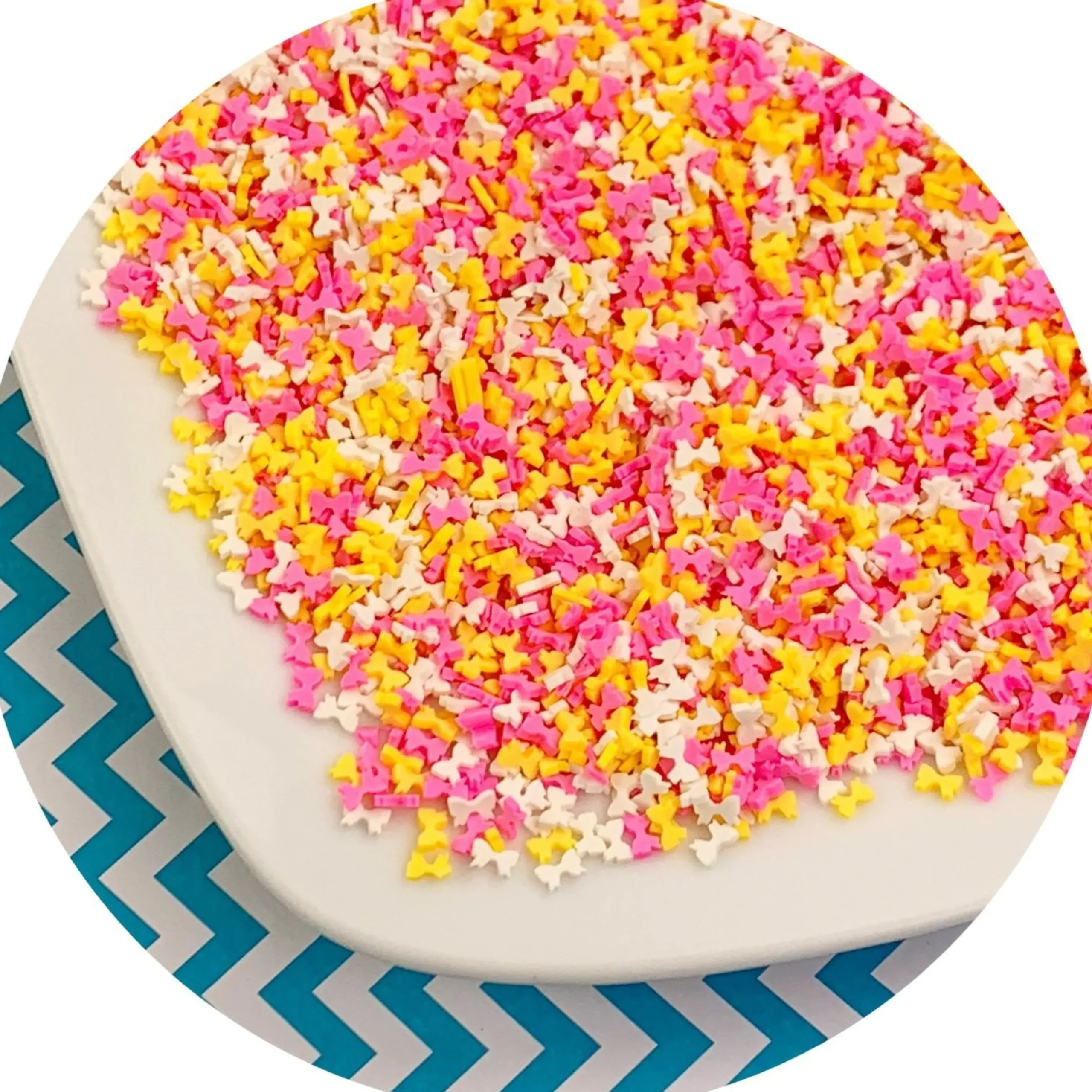 Slime Fimo Slices|Slime Sprinkles>Dope Slime Bow Sprinkles