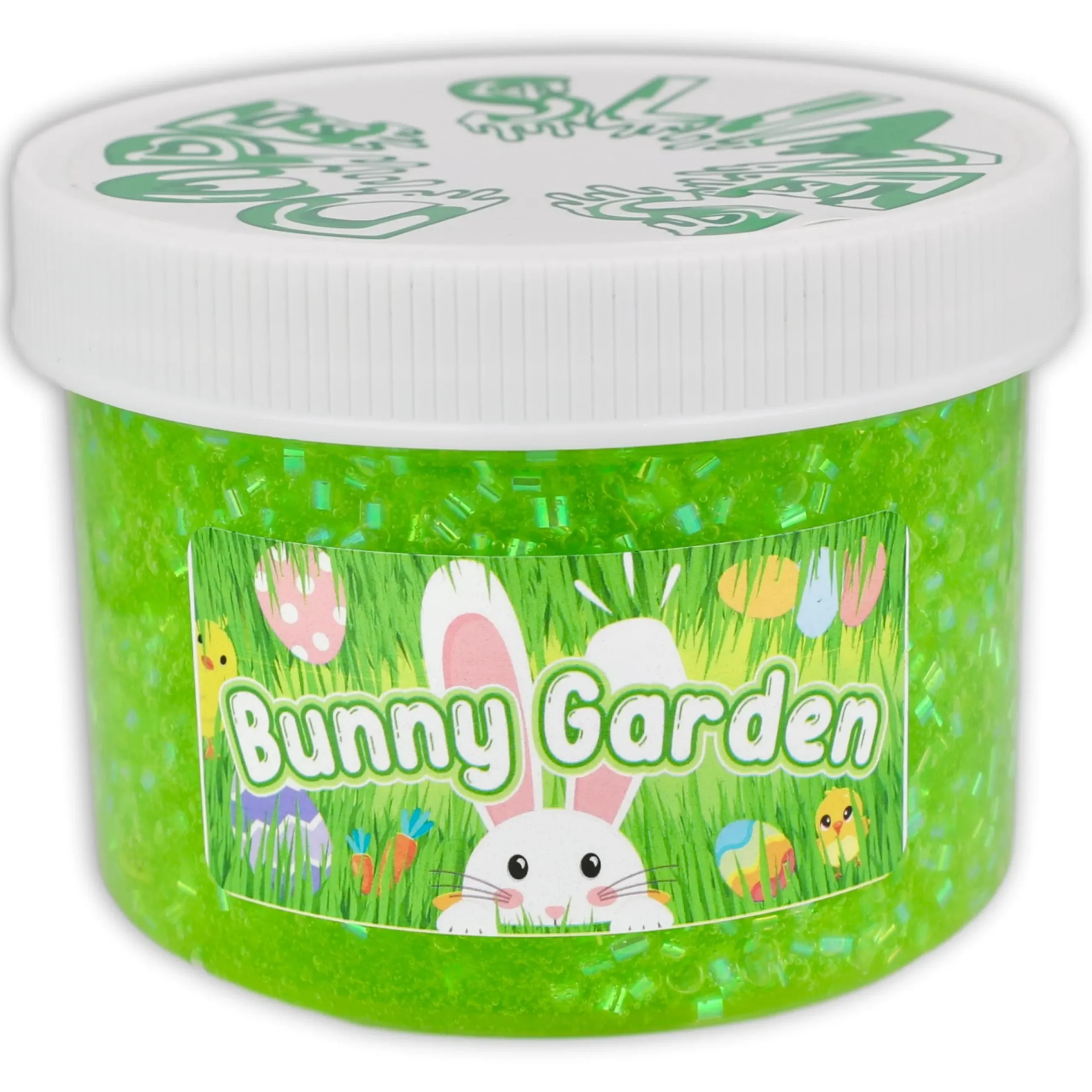 Beaded Slime|Unique Textured Slime>Dope Slime Bunny Garden