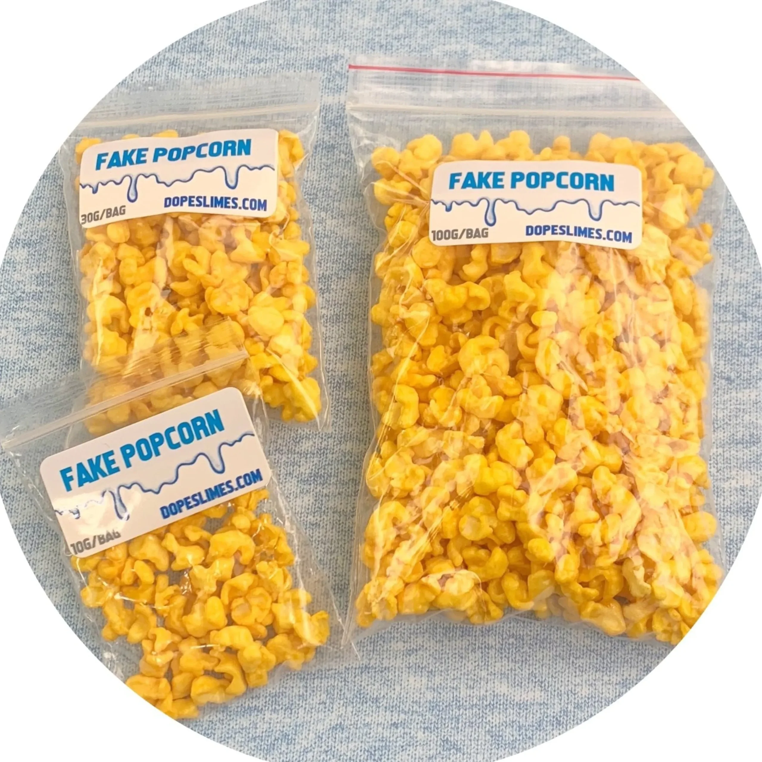 Slime Charms|Other Slime Supplies>Dope Slime Buttered Mini Popcorns