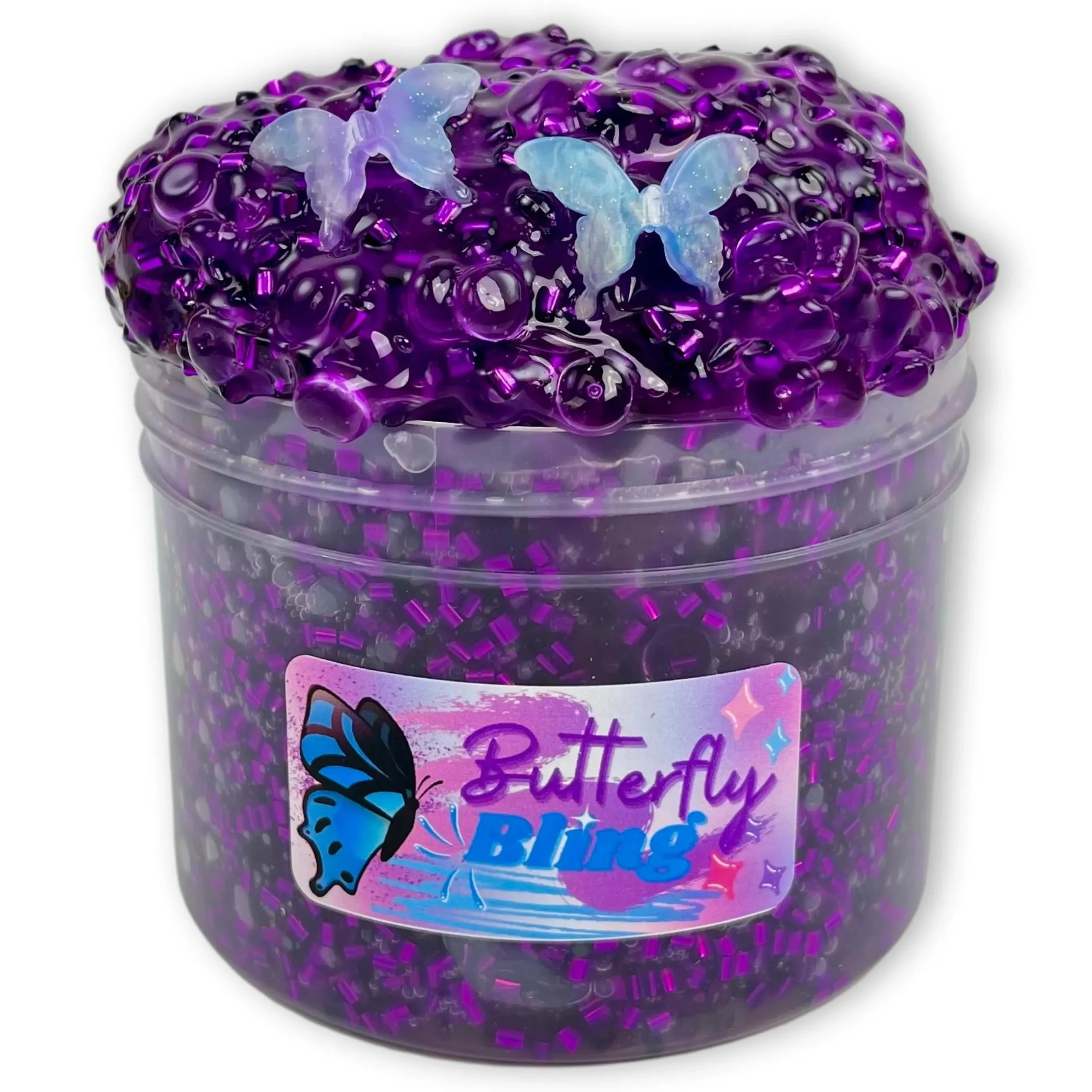 Beaded Slime|Bingsu Slime>Dope Slime Butterfly Bling
