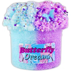 Unique Textured Slime>Dope Slime Butterfly Dreams microDOUGH