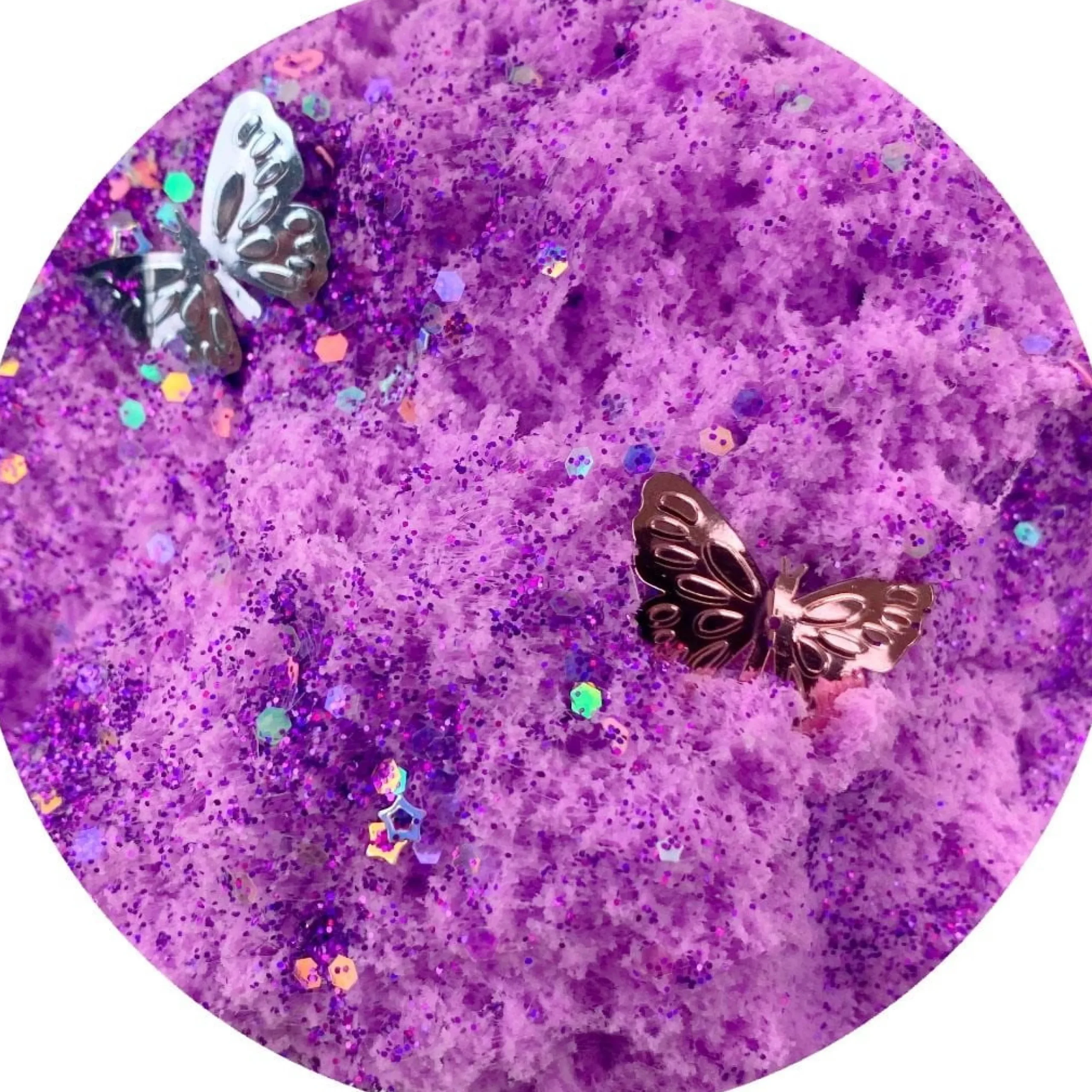 Cloud Slime>Dope Slime Butterfly Petals Cloud