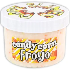 Beaded Slime>Dope Slime Candy Corn Froyo