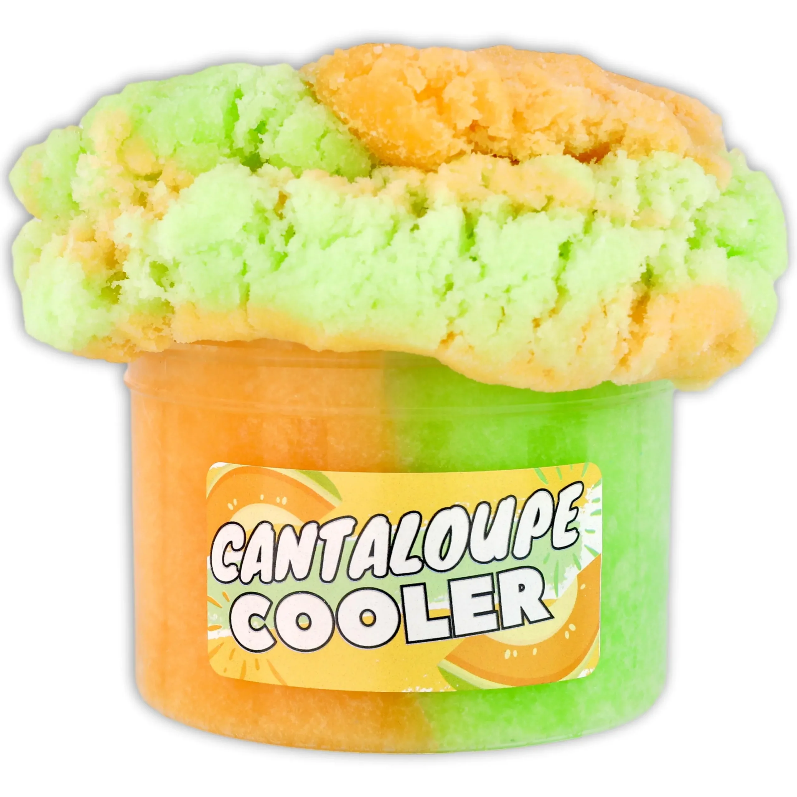Clear Base Slime|Icee Slime>Dope Slime Cantaloupe Cooler