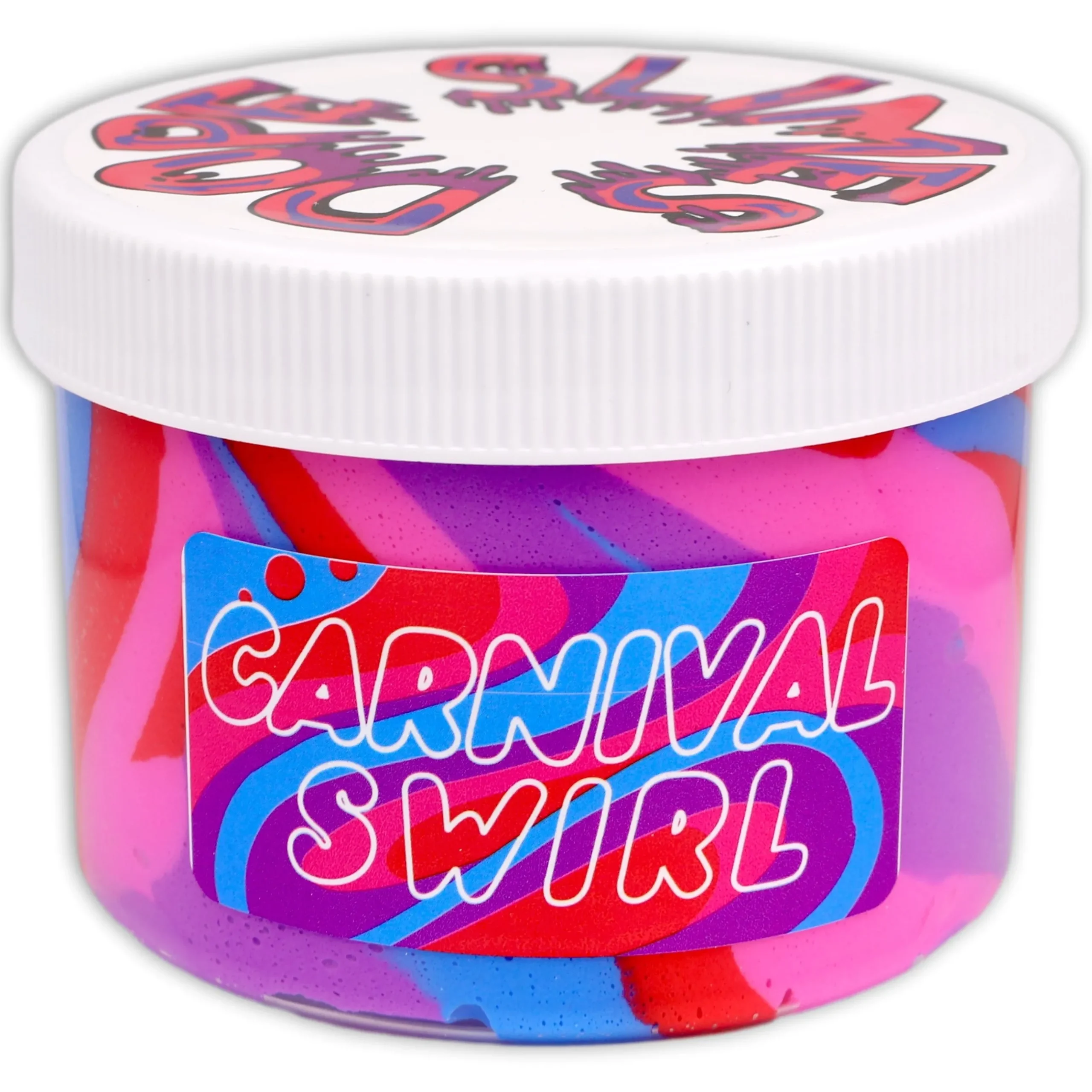 Butter Slime>Dope Slime Carnival Swirl