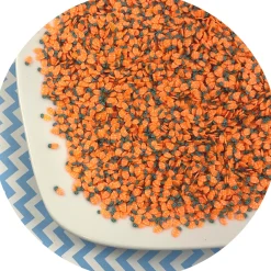 Slime Fimo Slices>Dope Slime Carrot Fimo Slices