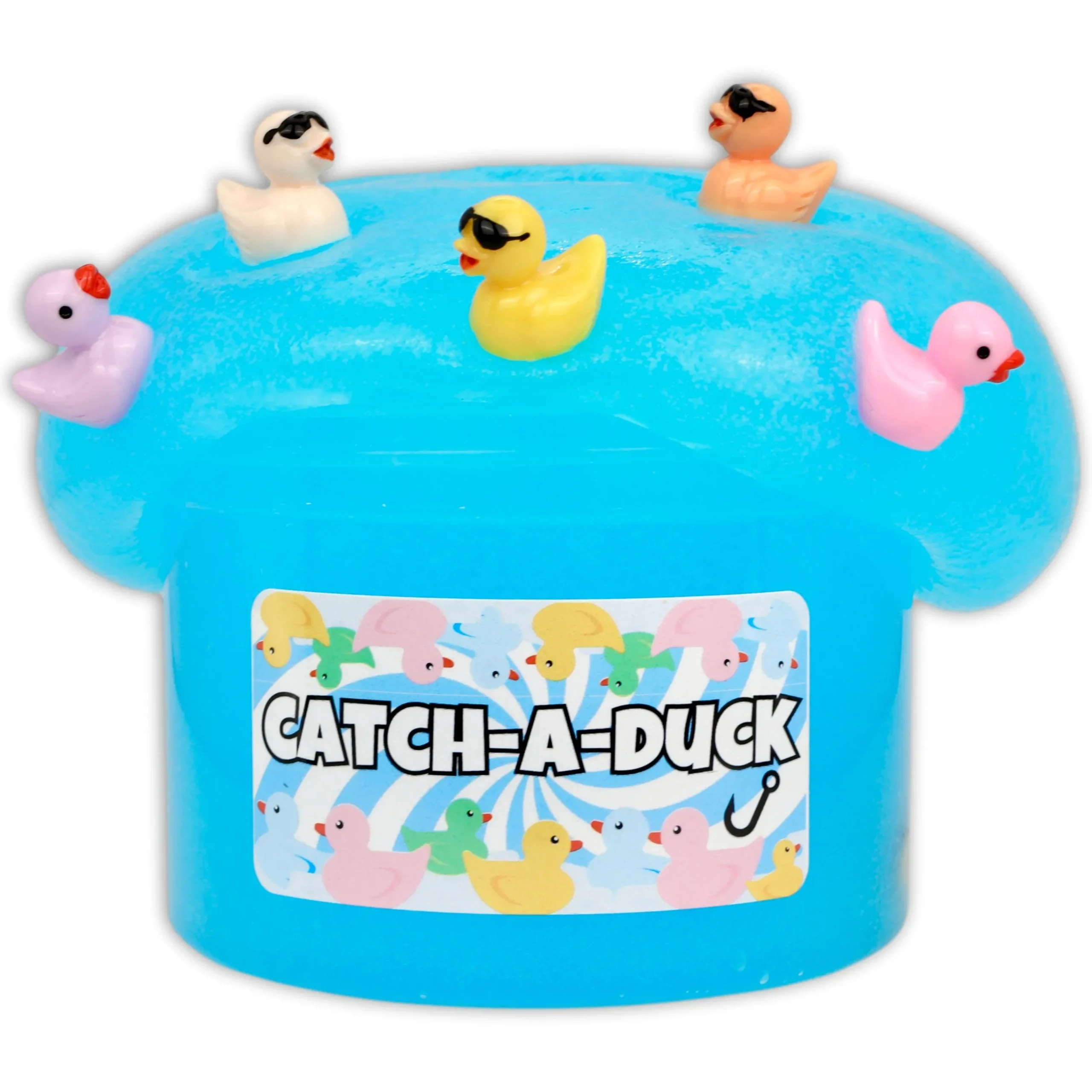 Clear Base Slime>Dope Slime Catch-A-Duck