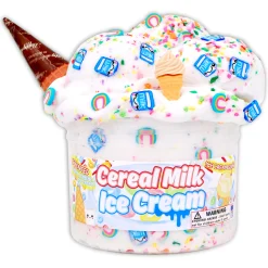 Ice-Cream Slimes|Unique Textured Slime>Dope Slime Cereal Milk Ice Cream