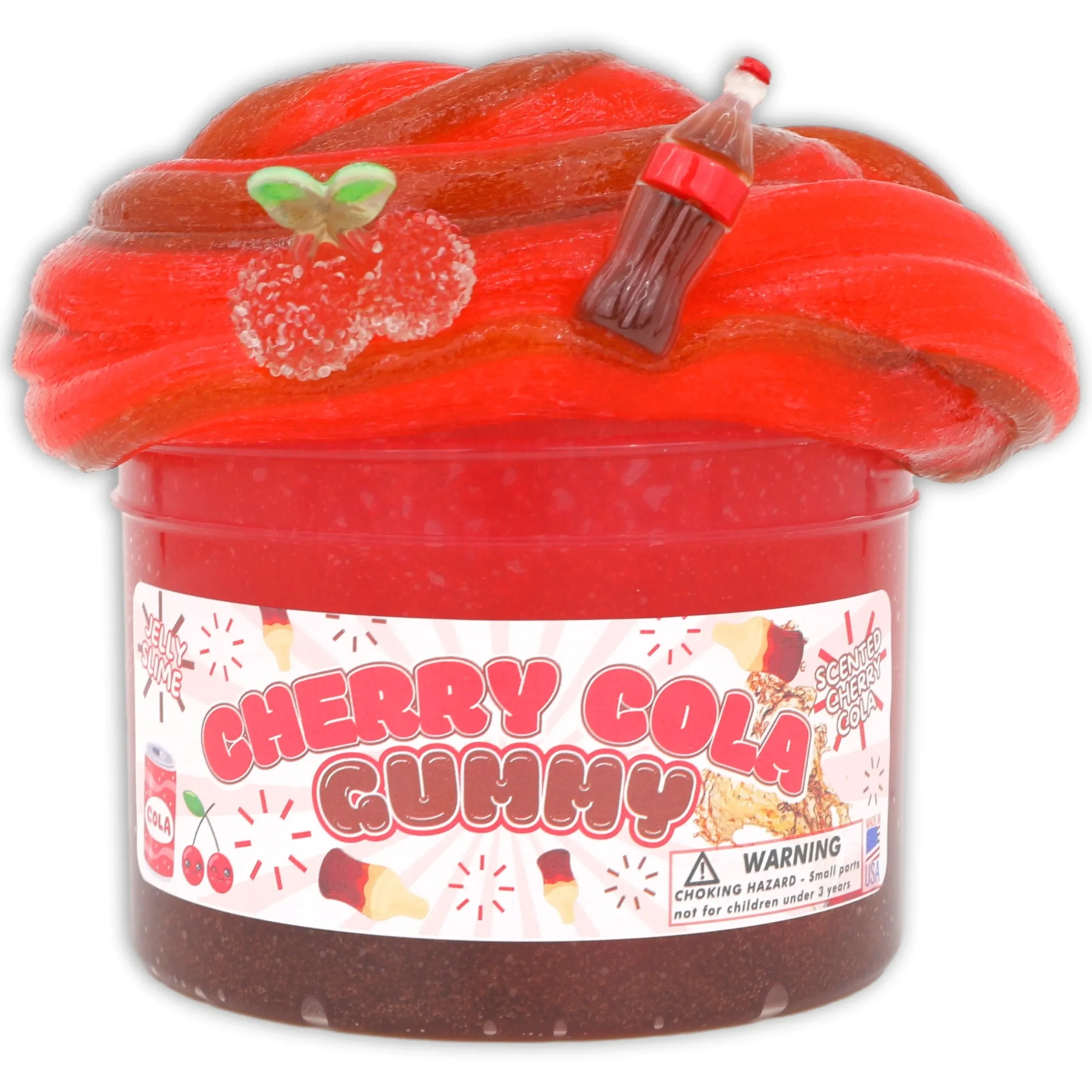 Jelly Slime>Dope Slime Cherry Cola Gummy