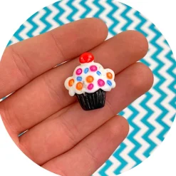 Slime Charms>Dope Slime Chocolate Cupcake Charm