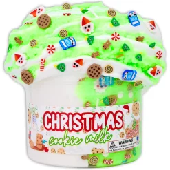 Butter Slime|Christmas Slimes>Dope Slime Christmas Cookie Milk
