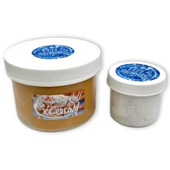 Butter Slime|Unique Textured Slime>Dope Slime Cinnamon Roll Ice Cream