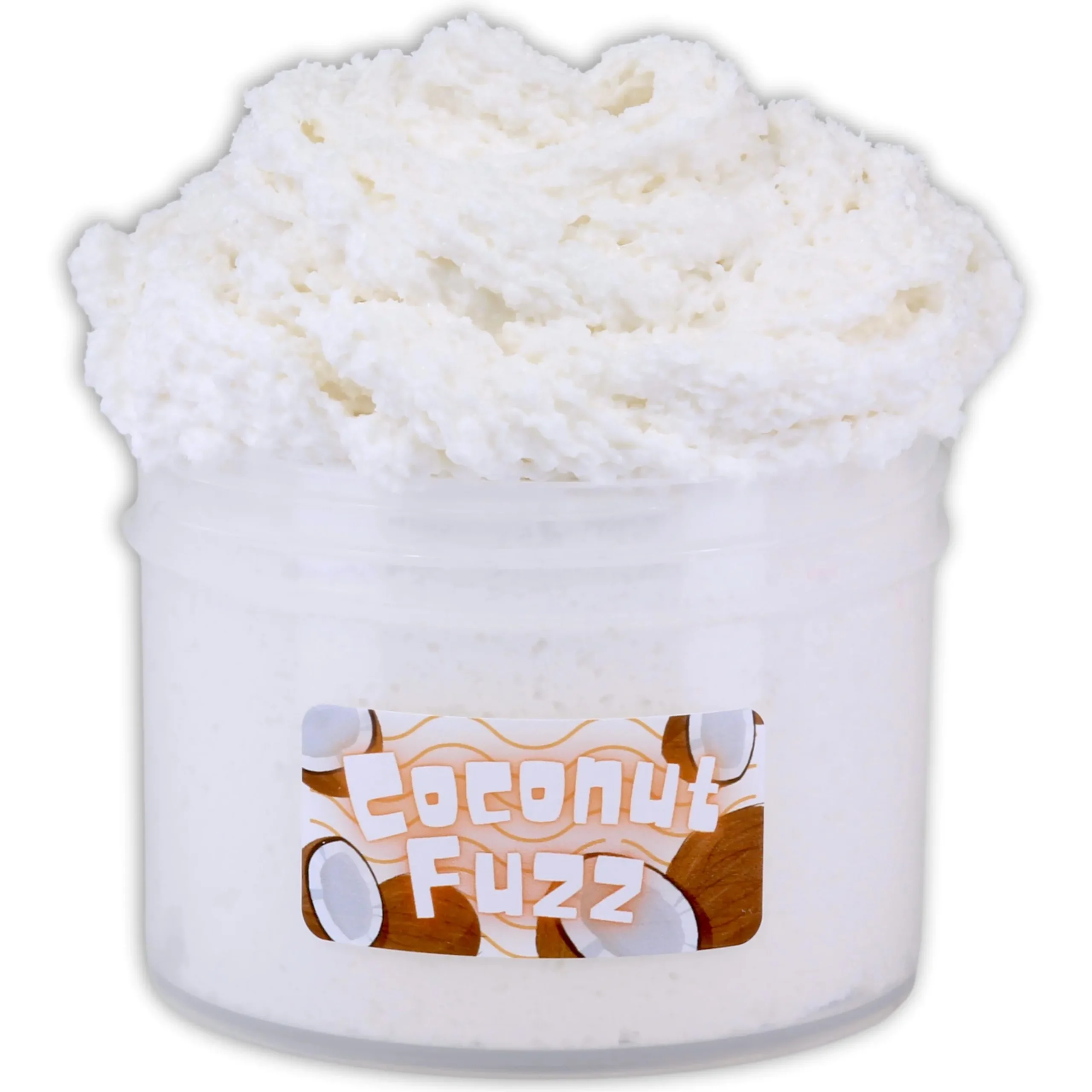 Unique Textured Slime|Snow Fizz Slime>Dope Slime Coconut Fuzz