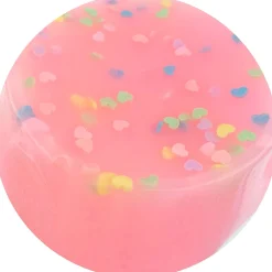 Clear Base Slime|Thick & Glossy Slime>Dope Slime Conversation Hearts