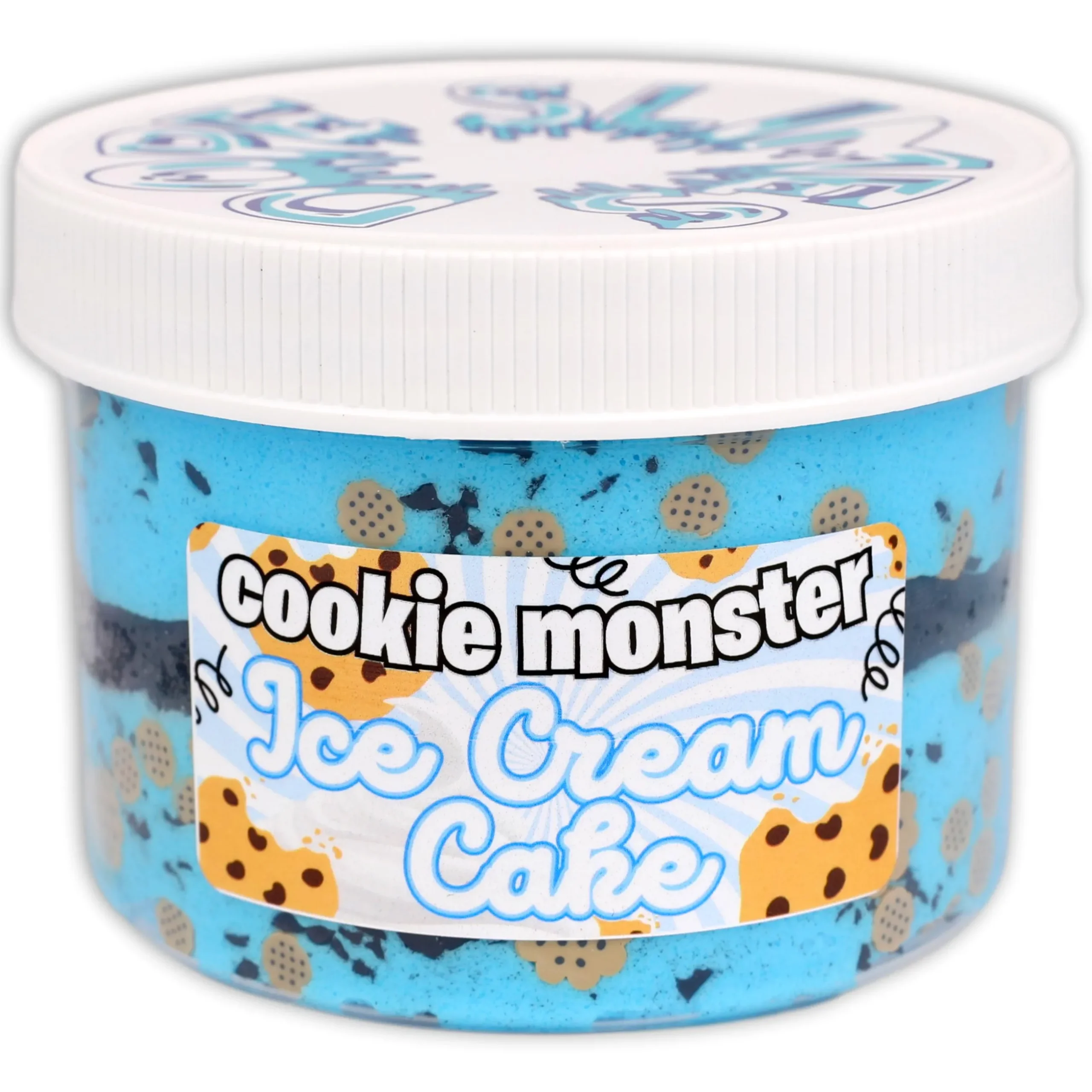 Ice-Cream Slimes|Unique Textured Slime>Dope Slime Cookie Monster Ice-Cream Cake