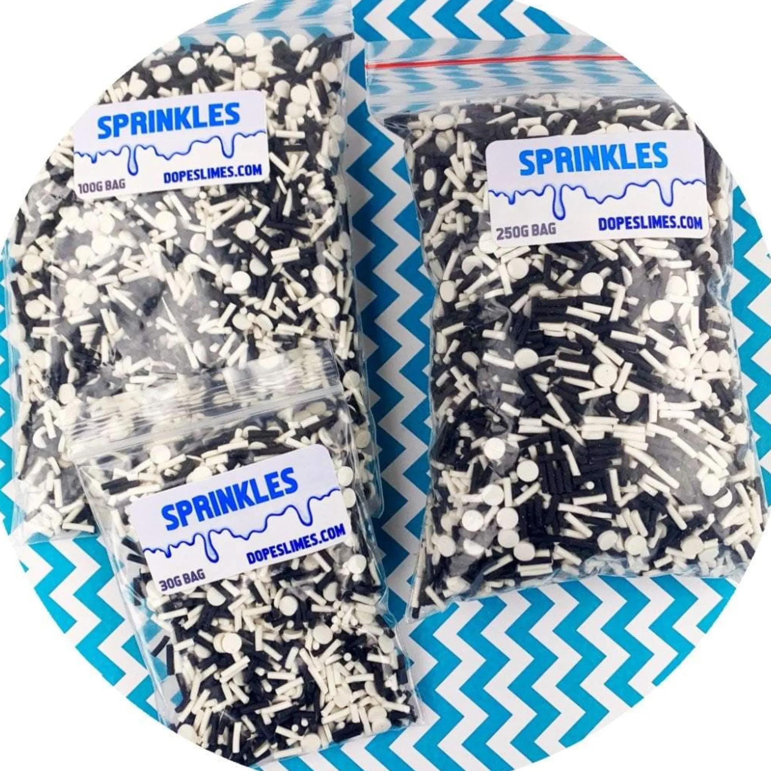 Slime Sprinkles>Dope Slime Cookies & Cream Sprinkle Mix