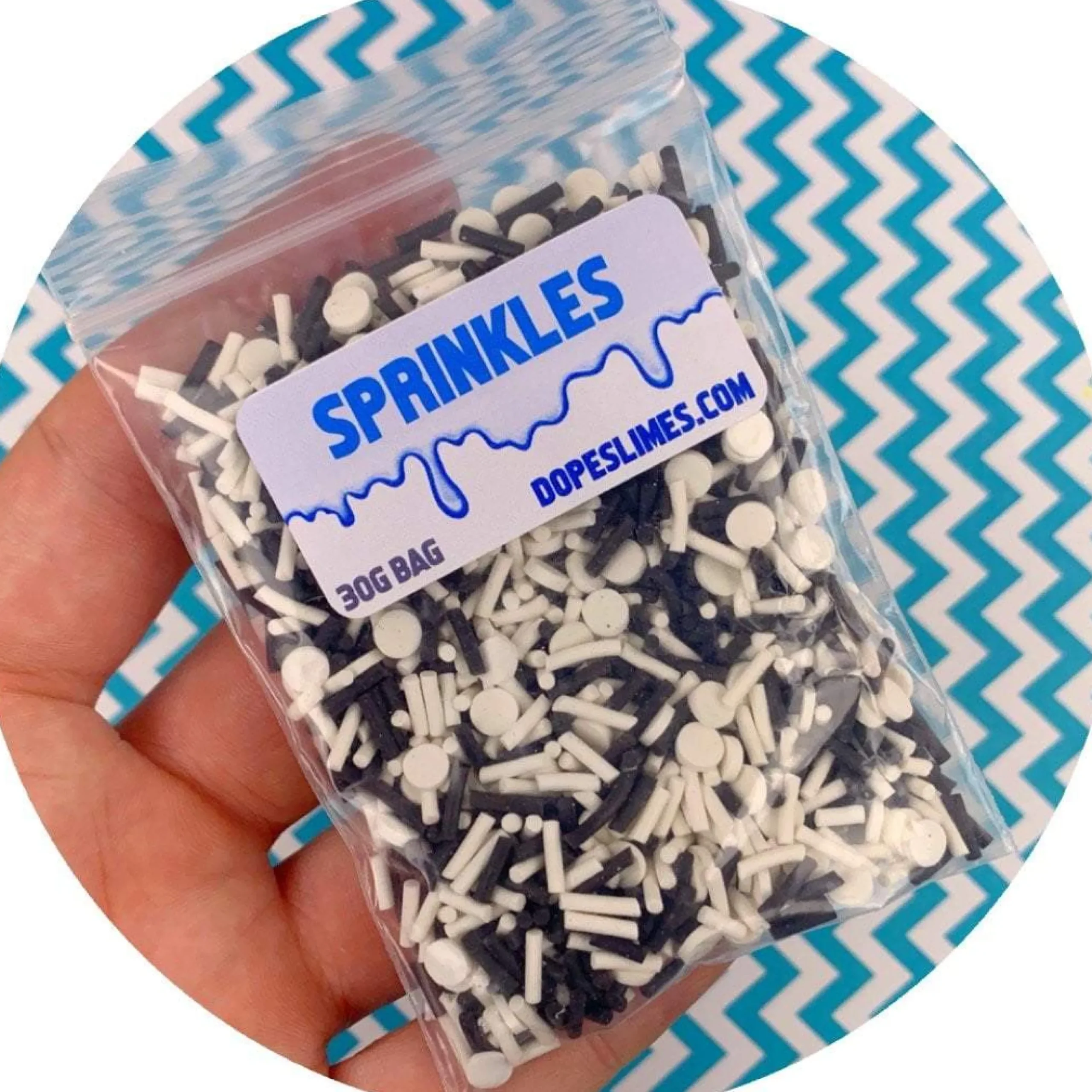 Slime Sprinkles>Dope Slime Cookies & Cream Sprinkle Mix