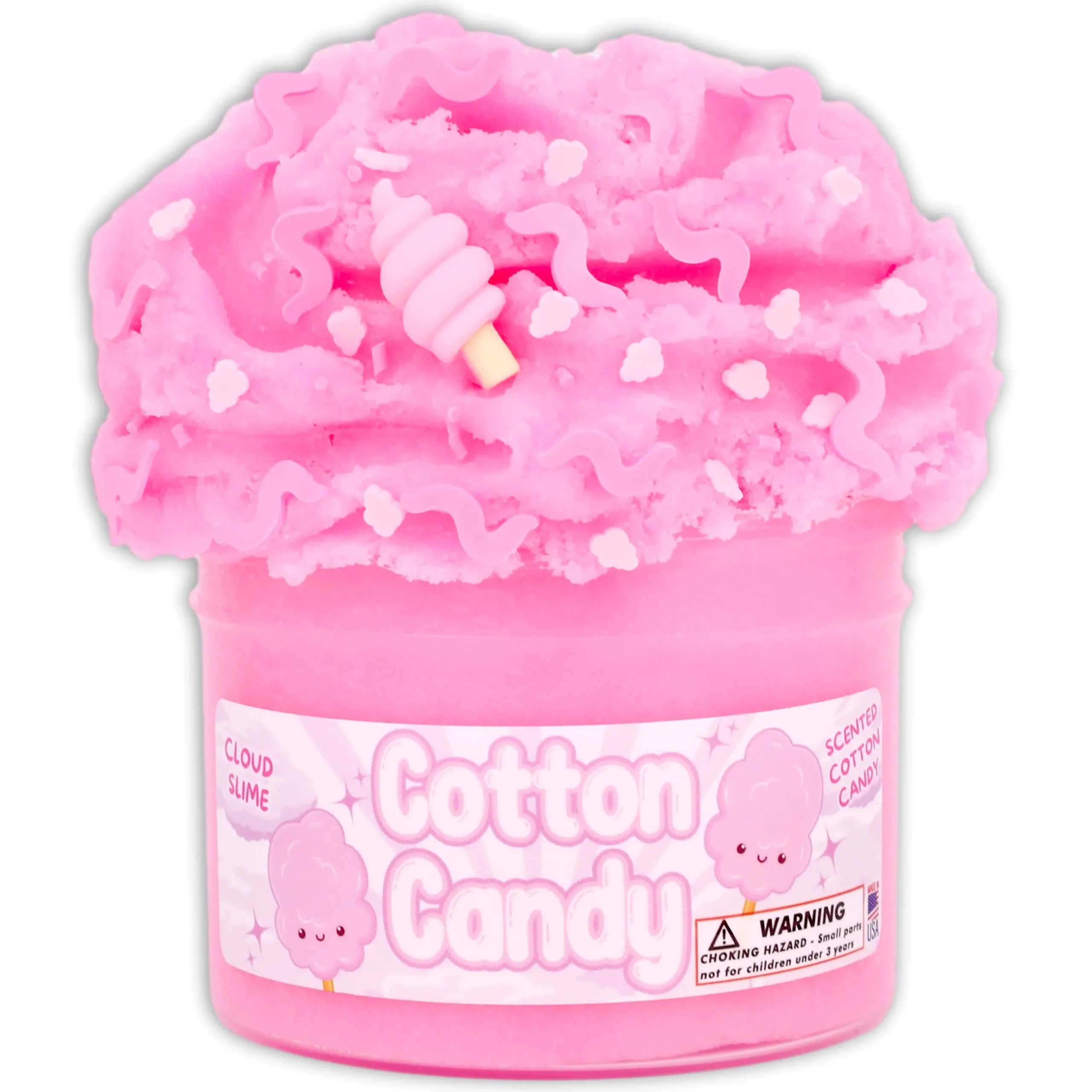 Cloud Slime>Dope Slime Cotton Candy
