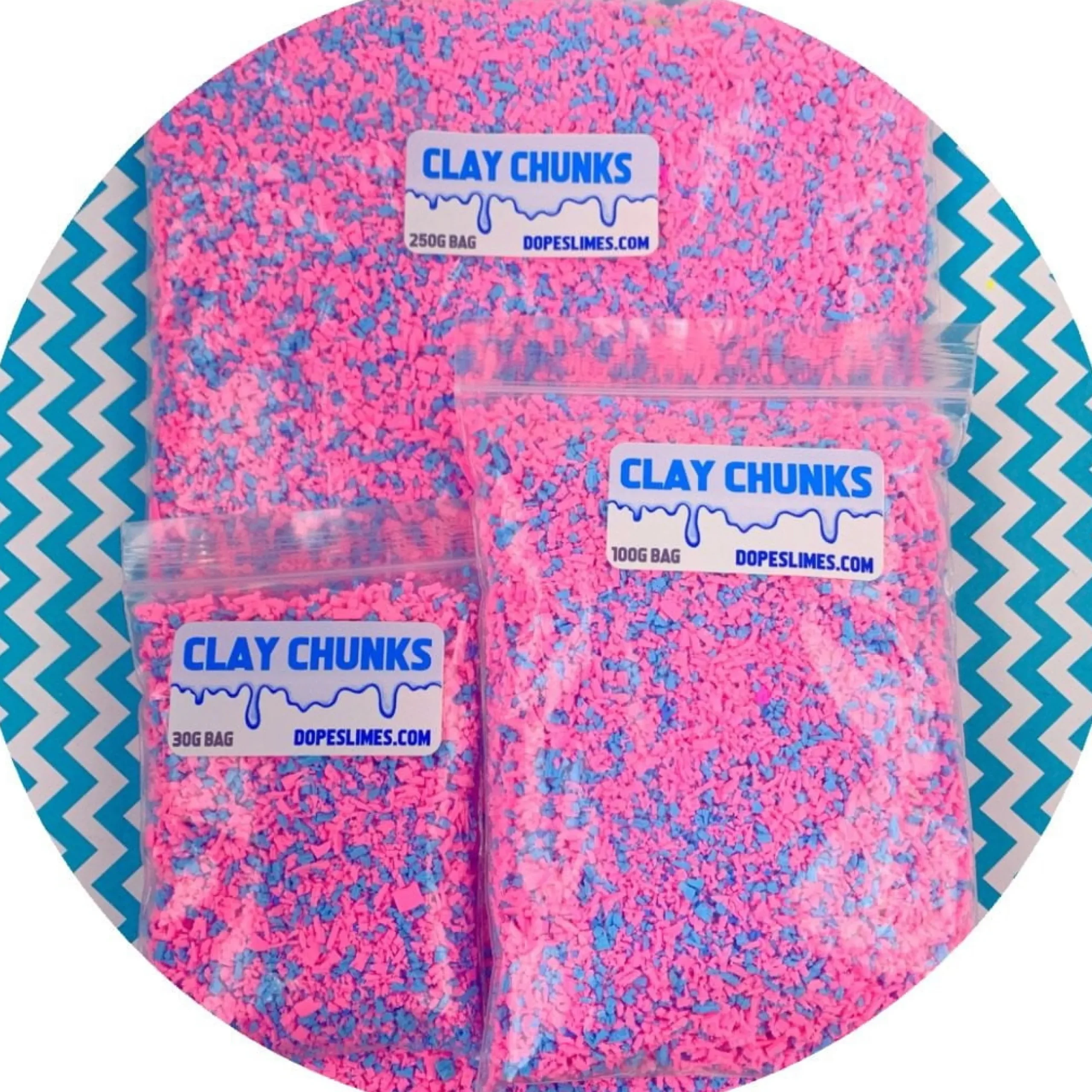 Slime Sprinkles|Other Slime Supplies>Dope Slime Cotton Candy Chunk Sprinkles