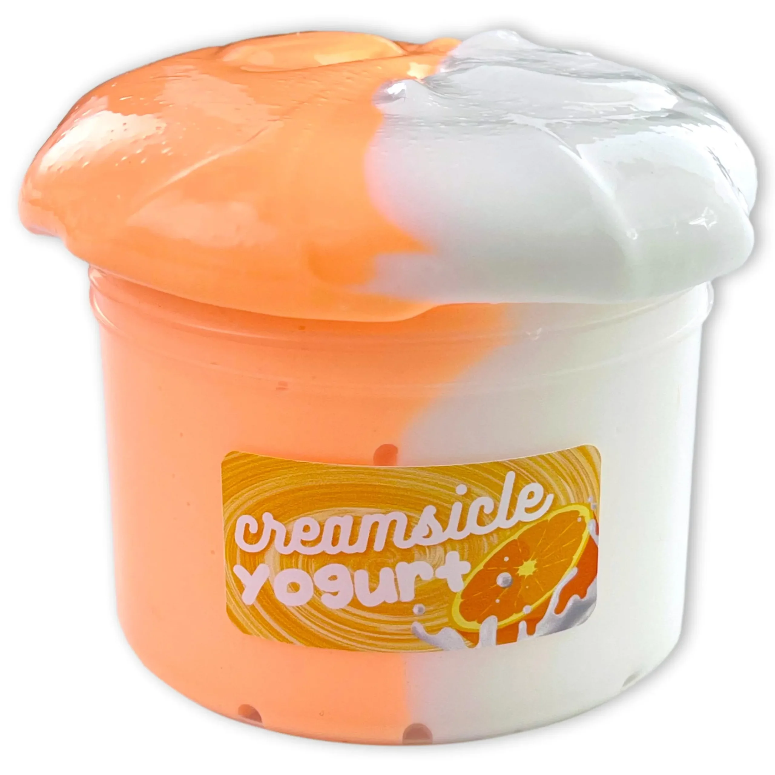 Thick & Glossy Slime>Dope Slime Creamsicle Yogurt