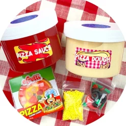 Butter Slime|Clear Base Slime>Dope Slime DIY Pizza Kit