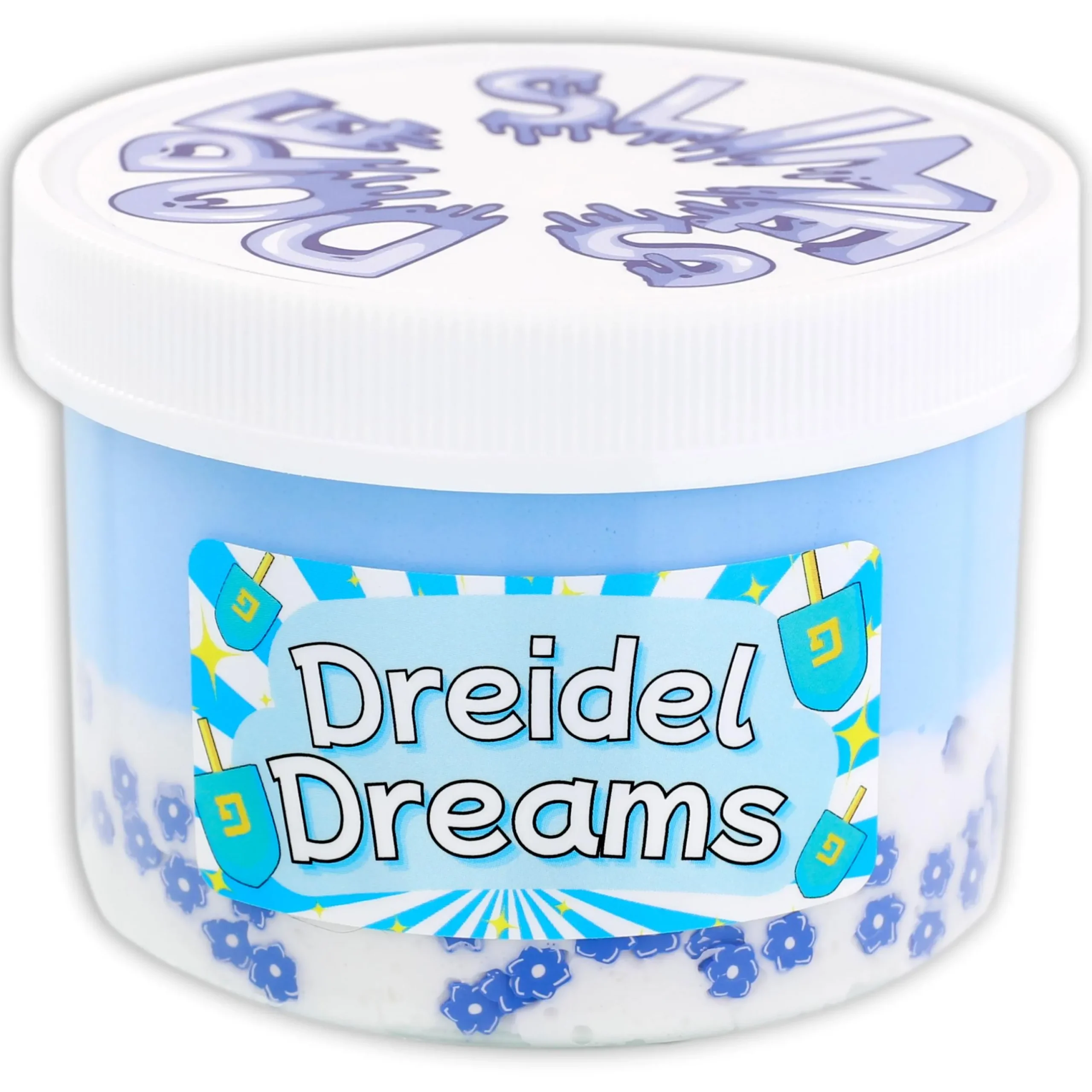Butter Slime|Clear Base Slime>Dope Slime Dreidel Dreams