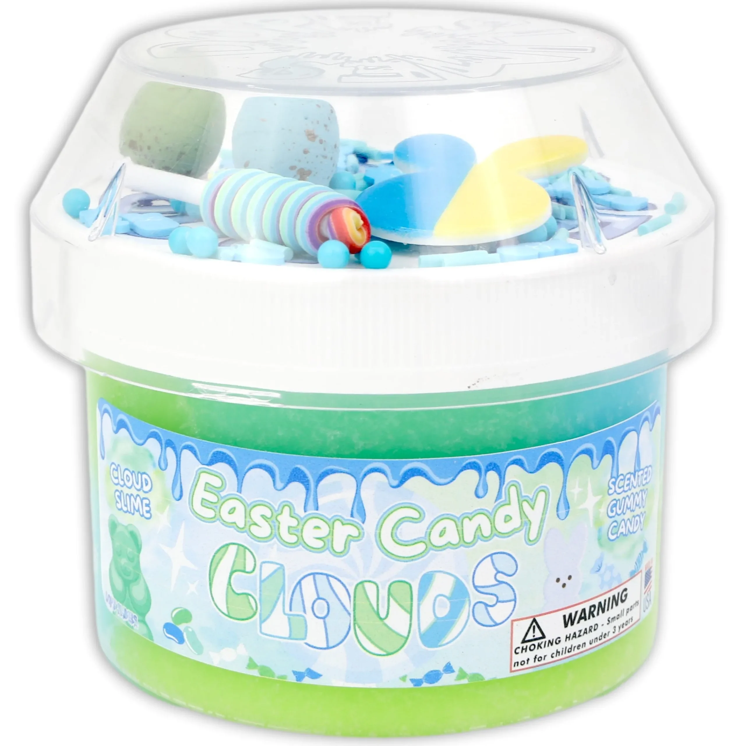 Cloud Slime>Dope Slime Easter Candy Clouds