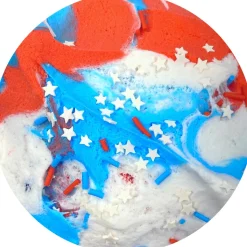 Unique Textured Slime|Ice-Cream Slimes>Dope Slime Firecracker Sundae