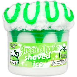 Icee Slime|Unique Textured Slime>Dope Slime Green Apple Shaved Ice