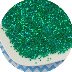 Slime Sprinkles|Slime Glitter>Dope Slime Green Holographic Stars