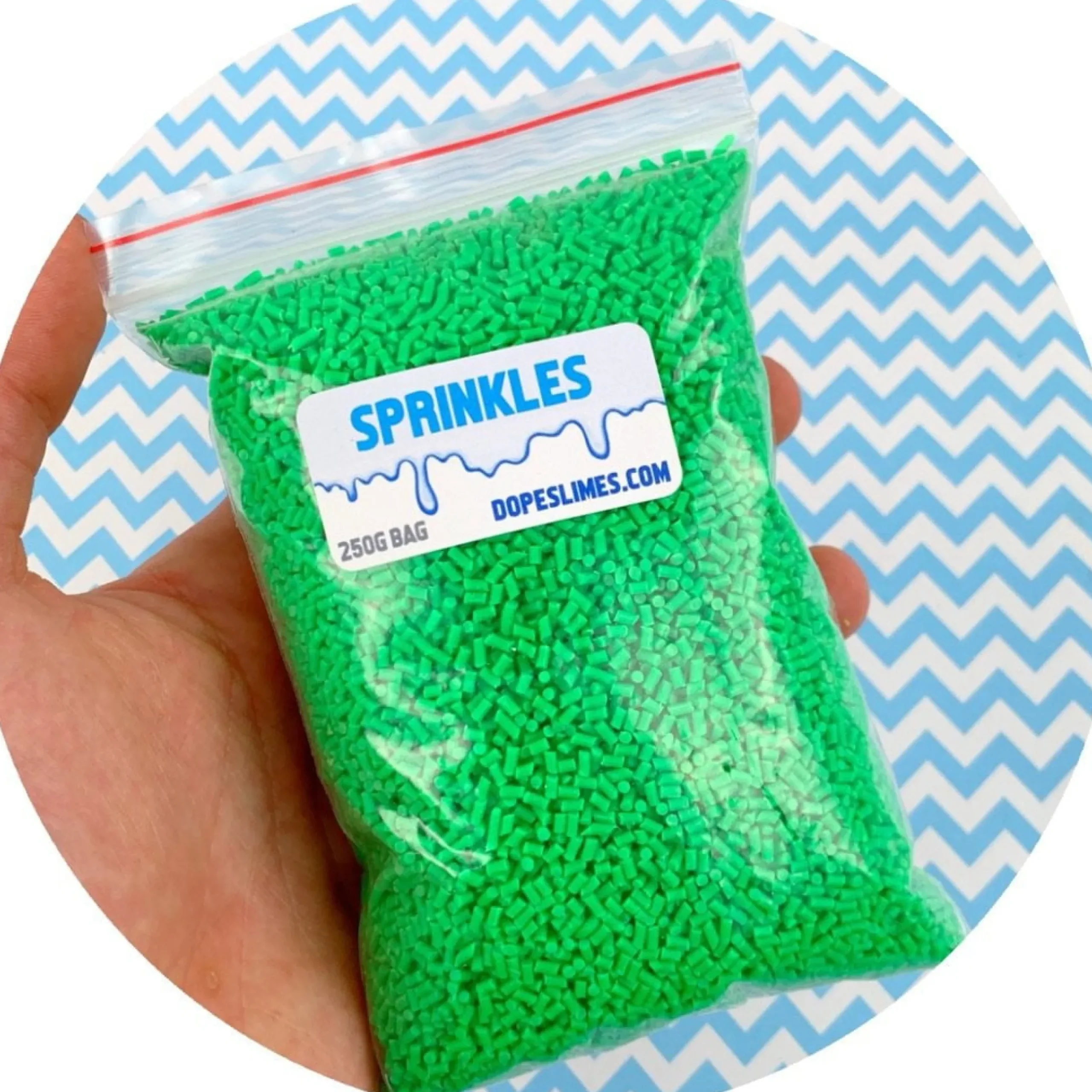 Slime Sprinkles>Dope Slime Green Sprinkles