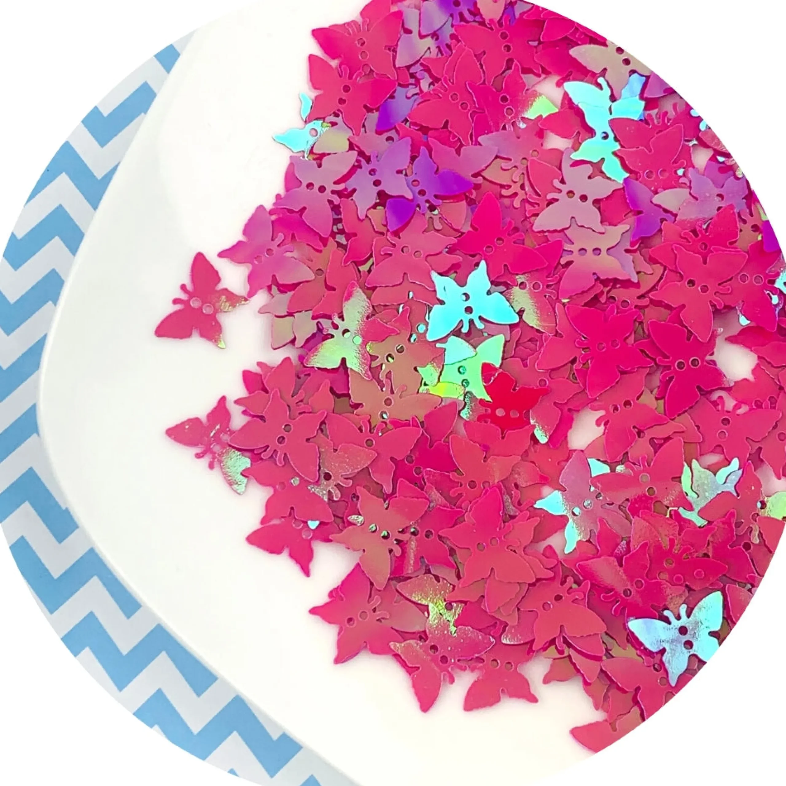 Slime Sprinkles|Slime Glitter>Dope Slime Holographic Butterfly Glitter - 7 colors!