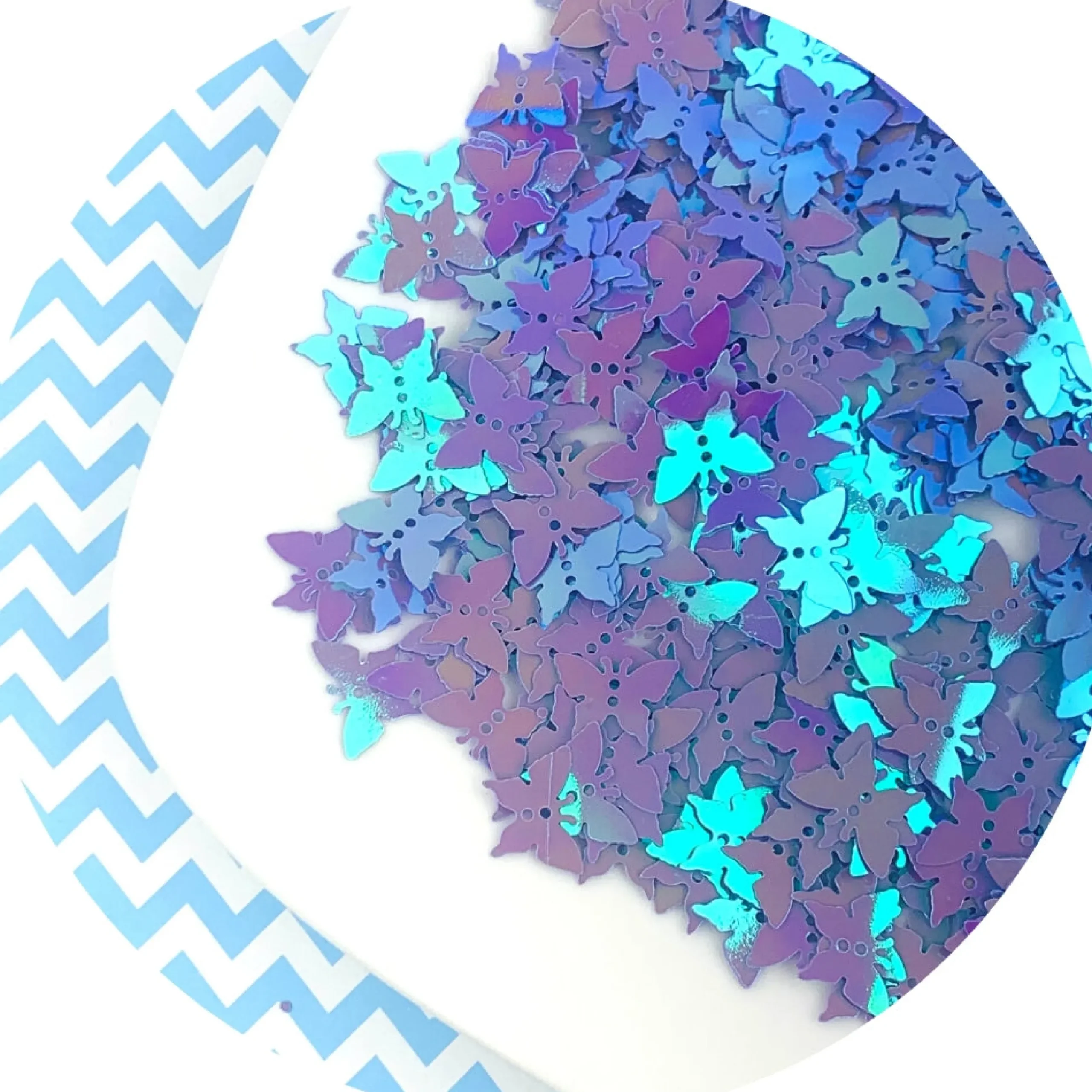 Slime Sprinkles|Slime Glitter>Dope Slime Holographic Butterfly Glitter - 7 colors!