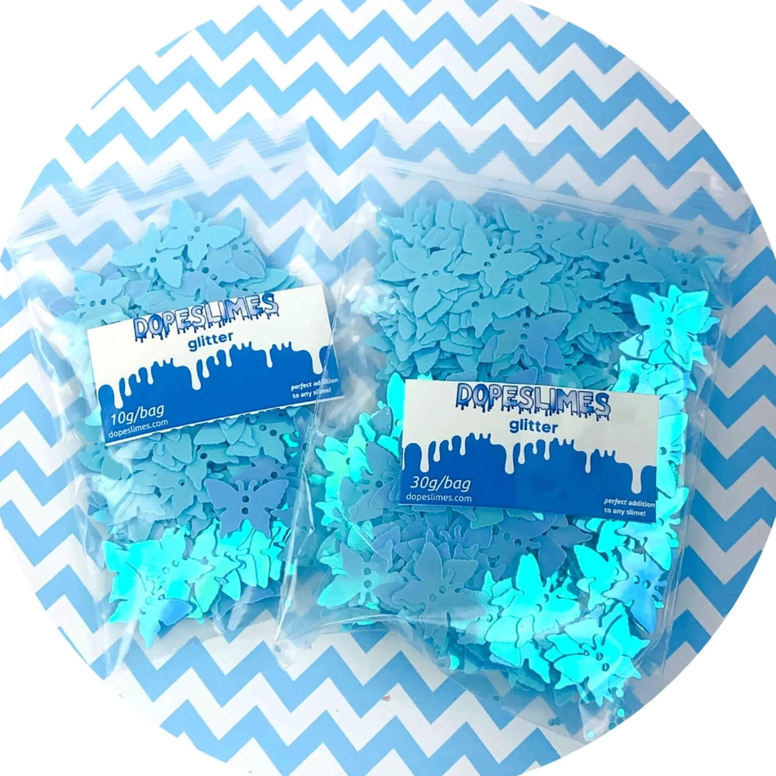 Slime Sprinkles|Slime Glitter>Dope Slime Holographic Butterfly Glitter - 7 colors!
