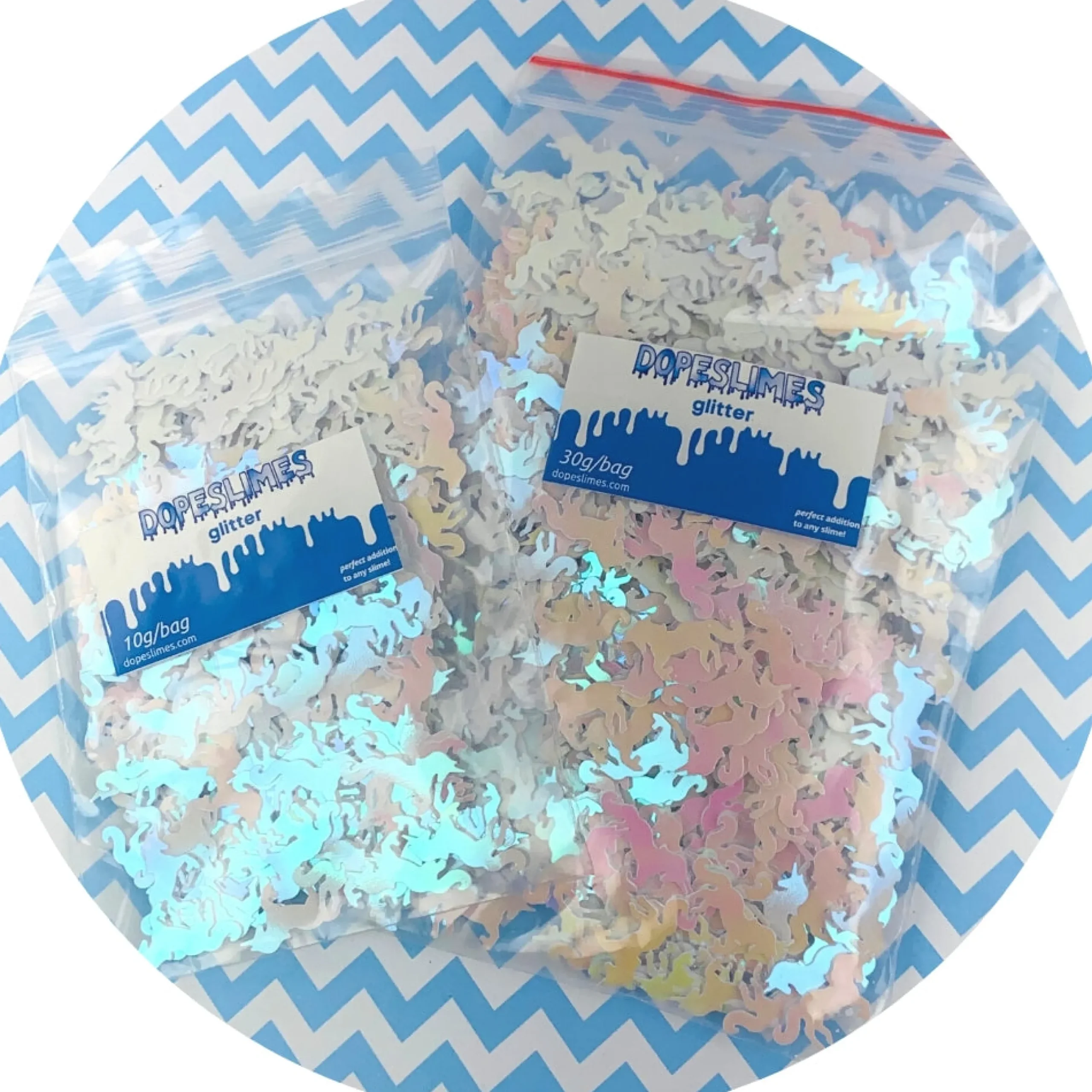 Slime Sprinkles|Slime Glitter>Dope Slime Holographic Full Unicorn Glitter - 2 Colors!