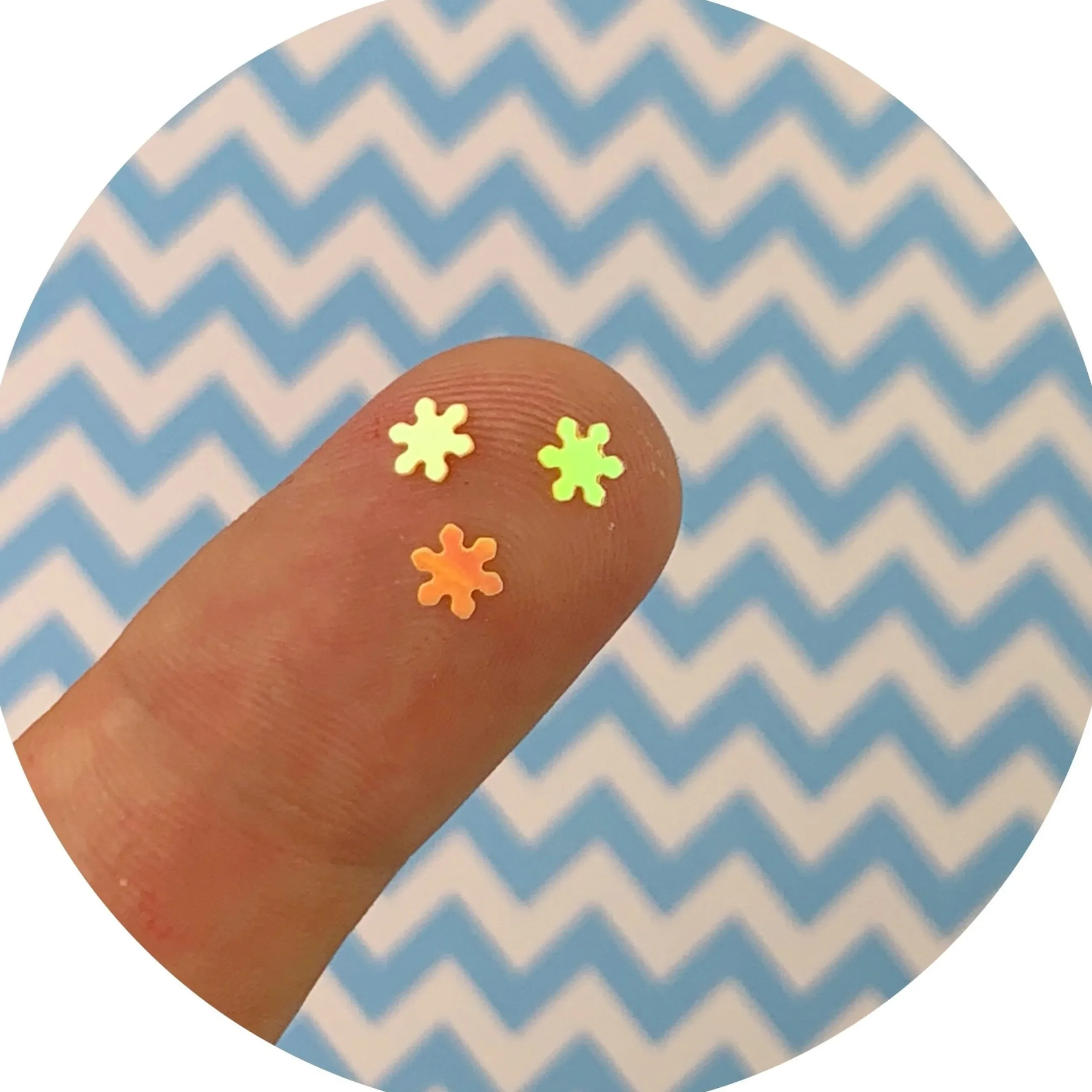 Slime Sprinkles|Slime Glitter>Dope Slime Holographic Snow Flakes - 3 colors!