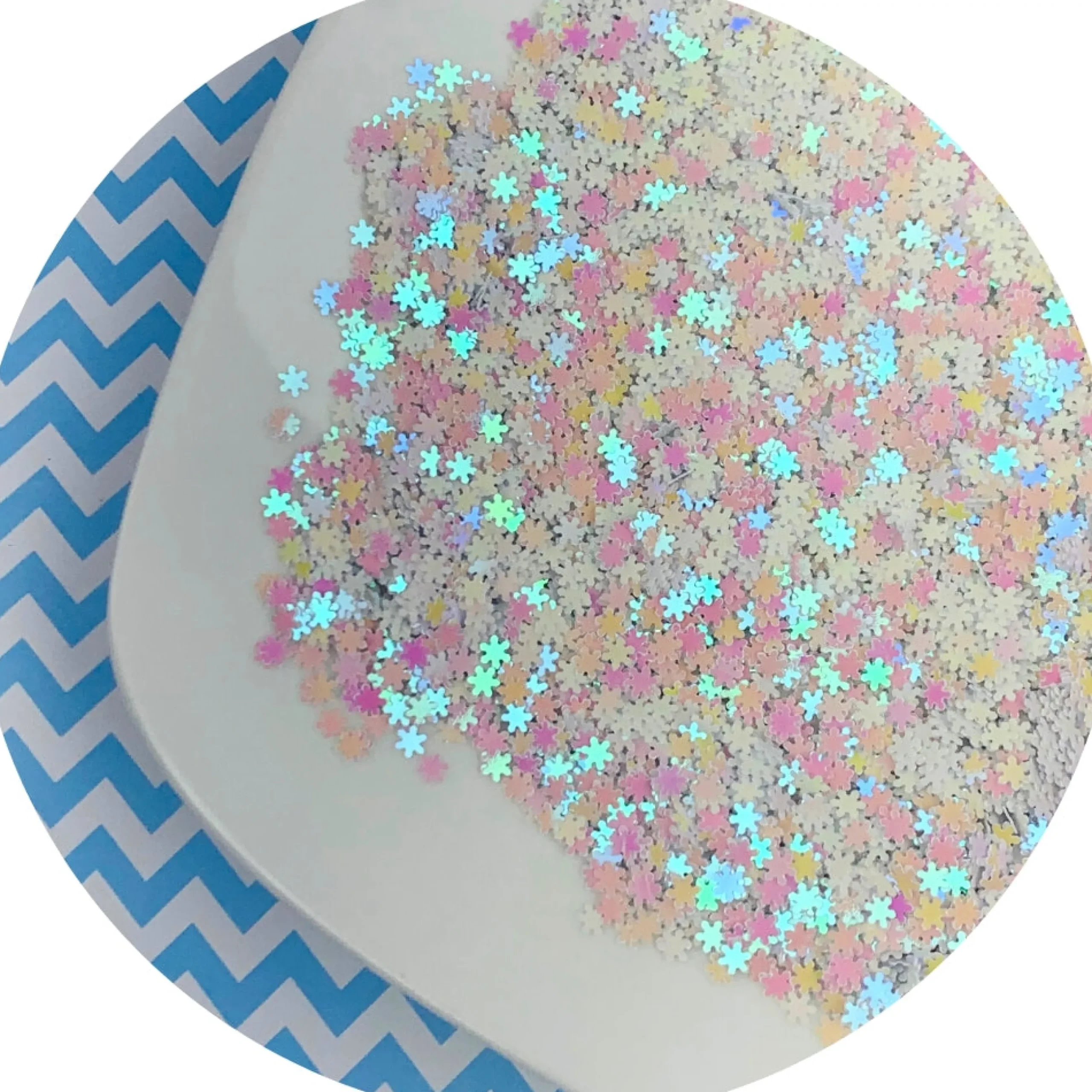 Slime Sprinkles|Slime Glitter>Dope Slime Holographic Snow Flakes - 3 colors!