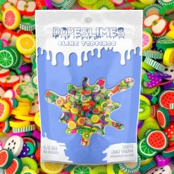 Slime Fimo Slices>Dope Slime Jumbo Mixed Fruit Fimo Slices