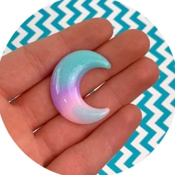Slime Charms>Dope Slime Jumbo Moon Charms