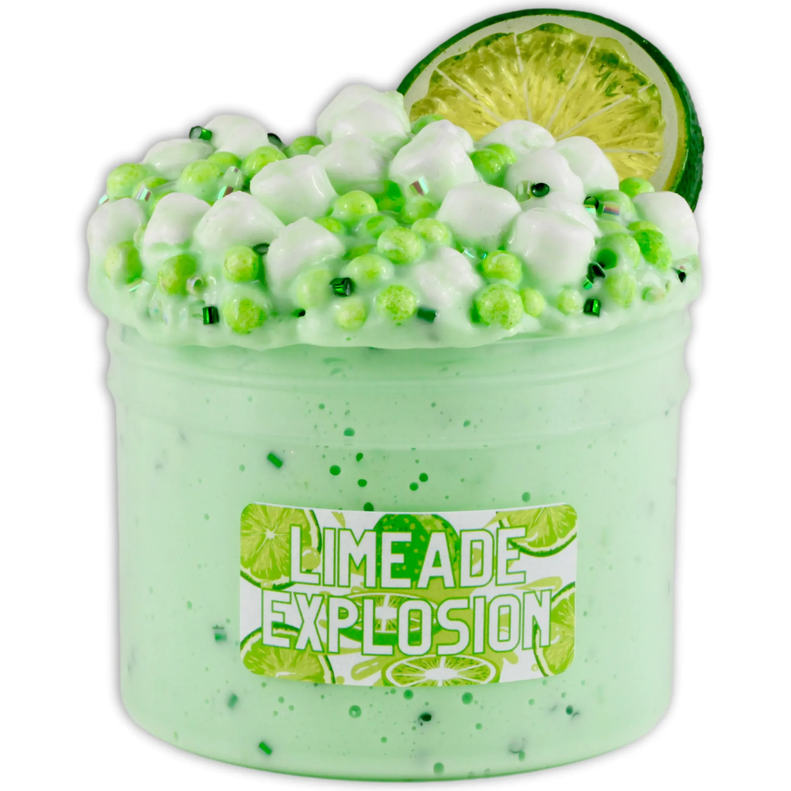 Beaded Slime>Dope Slime Limeade Explosion