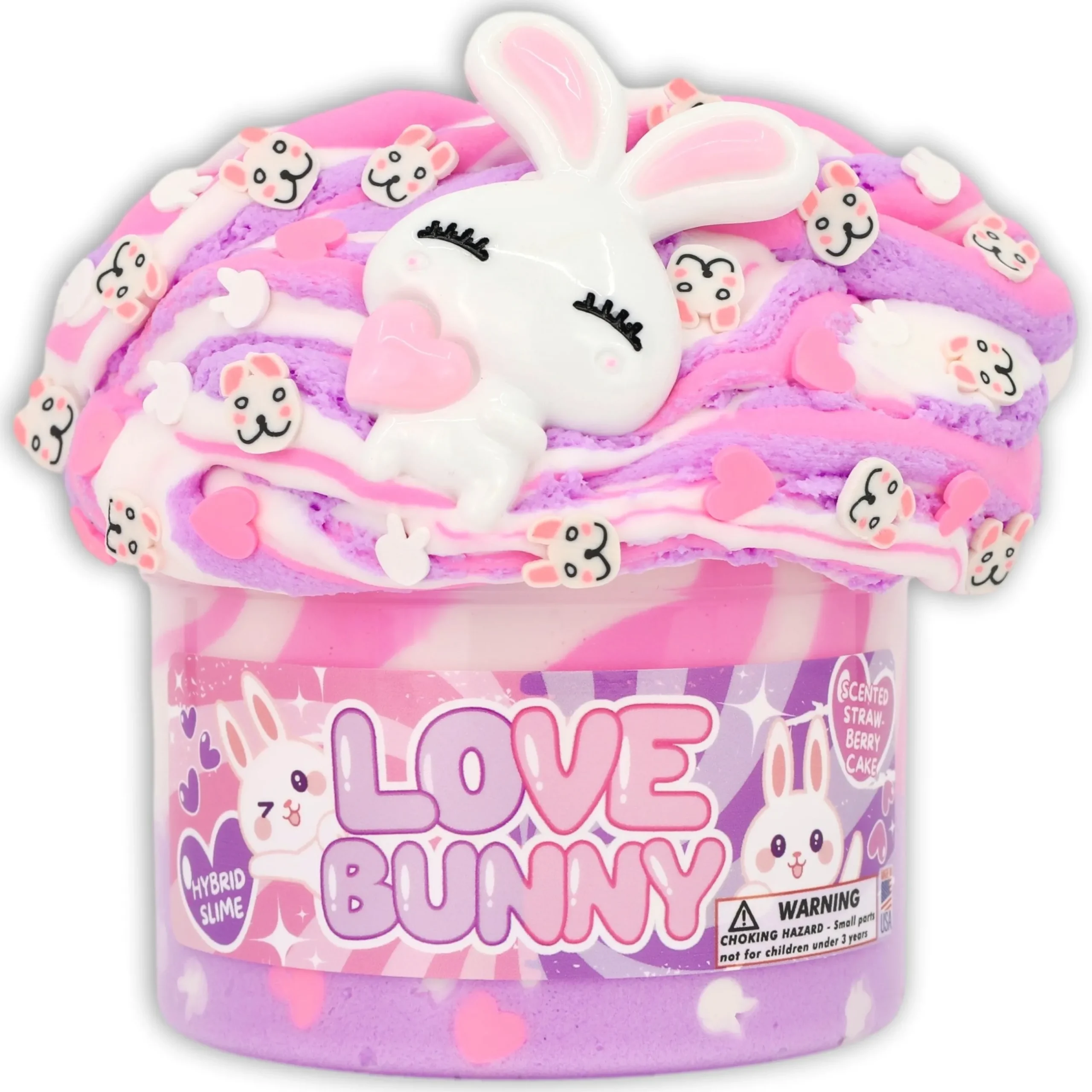 Cloud Slime|Butter Slime>Dope Slime Love Bunny