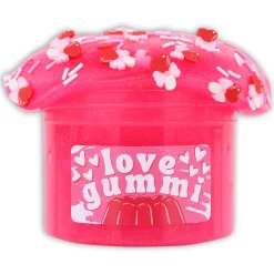 Clear Base Slime|Unique Textured Slime>Dope Slime Love Gummi